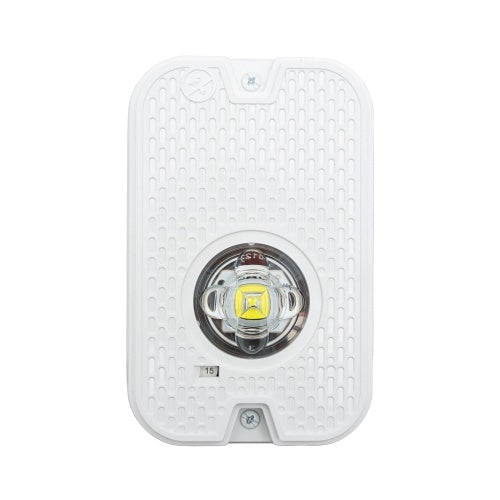 System Sensor SGWKLED-P L-Series Outdoor Compact Wall-Mounted LED Strobe, \\"PLAIN\\", White