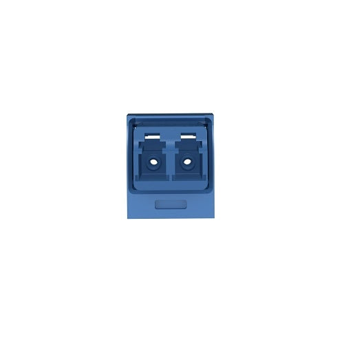 Panduit CMDSLCZBU Mini-Com LC Duplex Module Adapter, Singlemode Duplex, Blue