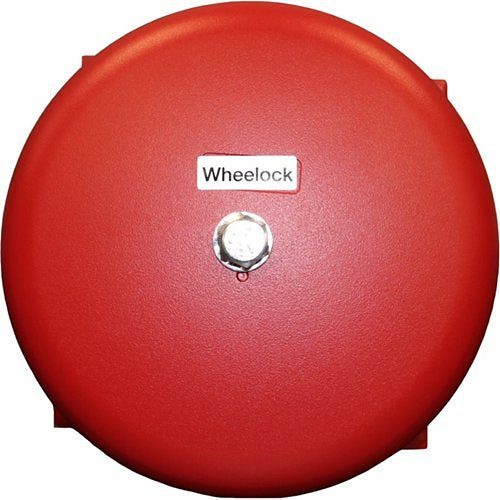 Eaton 43T-G6-115-R 43T AC Vibrating Bell, Indoor Outdoor, 115V AC, 6" Shell, Red