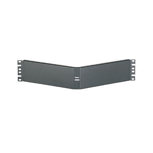 Panduit CPAF2BLY Filler Panel 2RU Angled, 2RU, Blue