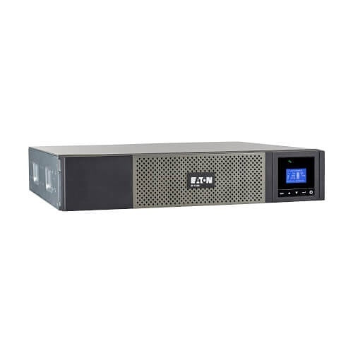 Eaton Tripp Lite 5P750RC Line-Interactive UPS, 5-15P, 10x 5-15R Outlets, 16" Depth, True Sine Wave, Cybersecure Network Card Option, 2U