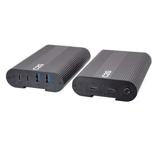 C2G C2G54262 Superbooster 2X4 USB Over CAT6A Extender Switch, USB 3.2 GEN1 (5Gbps)