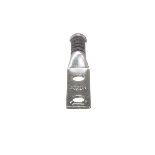 Panduit LCCF3/0-12-X Copper Compression Connector Lug, 2-Hole, 3/0AWG Wire