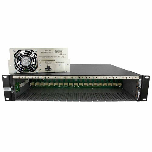 Lantronix ION219-D Media Converter, Media Converter Chassis-19-Slot Chss(Ch3)with DC Power