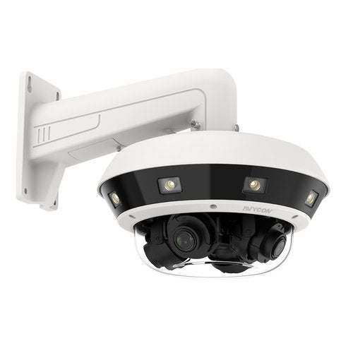 AVYCON AVC-NCMS201M04 InfinityColor Series 20MP Multi-Sensor IP Camera, 2.8-12mm Varifocal Lens, 360° Coverage, IP67, IK10