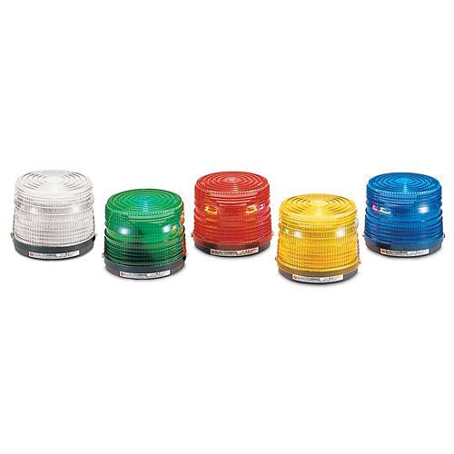 Federal Signal 141ST Electraflash Strobe Warning Light, 24VDC, Red