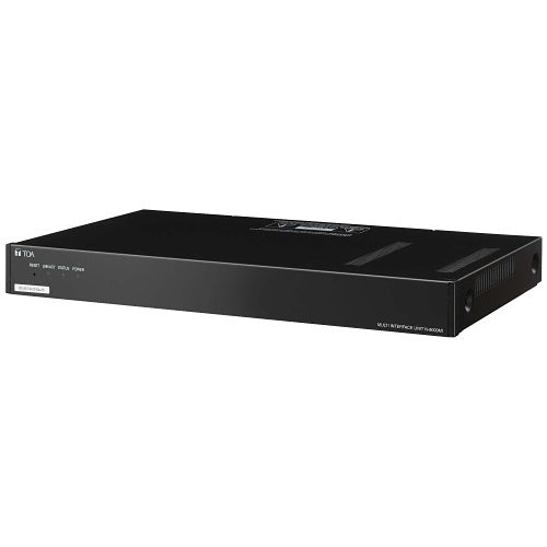 TOA N-8000MI CU IP Intercom Multi-Interface, 2 Audio Line Inputs, 2 Audio Line Outputs, 10/100BaseTX Ethernet Network Connection