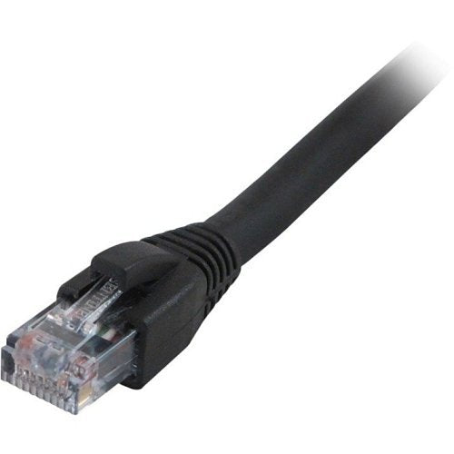 Comprehensive CAT5-350-50BLK 350MHz Snagless Patch Cable 50\', Black