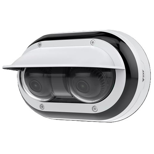 AXIS P4705-PLVE 2x2MP Dual-Sensor 360˚ IR Camera with Lightfinder, 3-6mm Lens, White (Replaces P3715-PLVE)