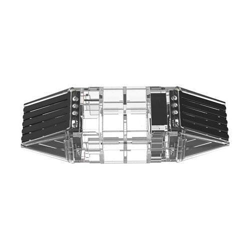 Panduit CLRCVR2-1 StructuredGround Insulating Cover, 2-1, Polycarbonate / Polypropylene, Clear / Black