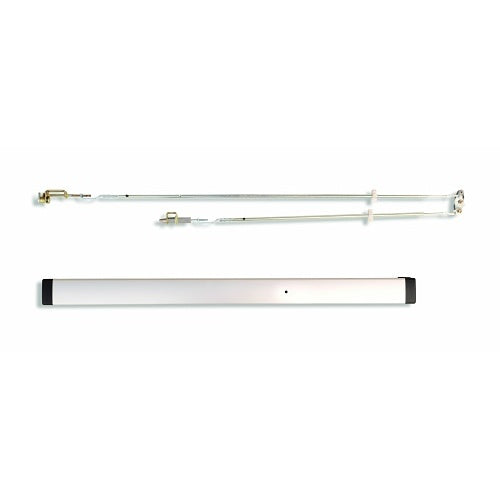 Adams Rite 8611-36 Narrow Stile Concealed Vertical Rod Exit Device, 36\\", Clear Anodized Image of R8-861136