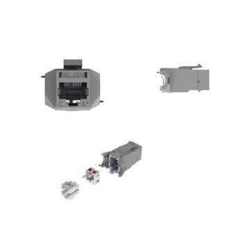 Belden RV6MJKSME-S1 REVConnect Jack CAT6+ Shield Modular Connector Image of 7B-RV6MJKSM0
