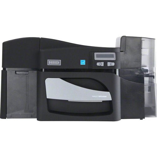 HID FARGO Dtc4500e Dye Sublimation/Thermal Transfer Printer - Color - Desktop - Card Print Image of FX-055300