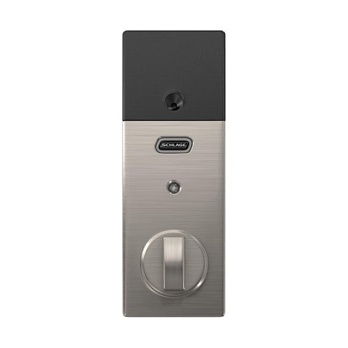 Schlage BE469ZP CEN 626 Connect Smart Deadbolt with Alarm Inbuilt Century Trim, Satin Chrome