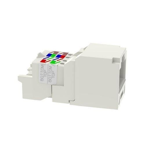 Panduit CJ688TPIW Keystone Jack, Mini-Com Module CAT6 UTP with 8 Position Wiring