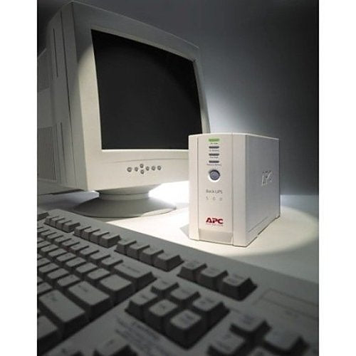 APC BK500 Back-UPS CS 500VA, 120V, NEMA Outlets, 3-Surge, Beige