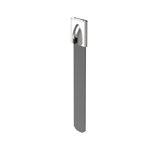 Panduit MLTFC8SH-LP316 MLT Fully Coated Tie, Super Heavy Duty, 316 Stainless Steel