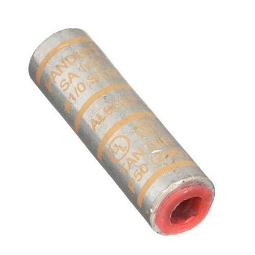 Panduit SA1/0-X Aluminum Compression Splice, Tin Plated