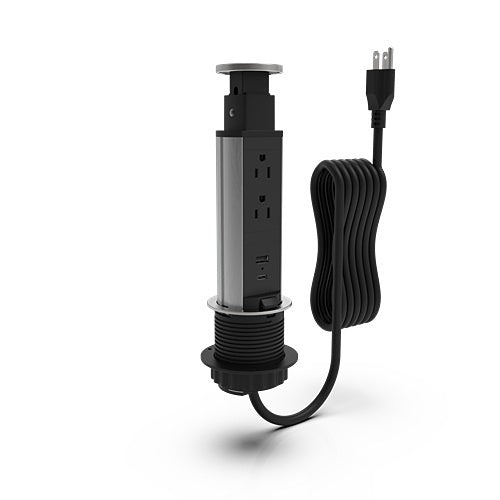 Wiremold POPUP-BK Pop Up Tower, Black