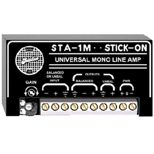 RDL Stick-On STA-1M Amplifier - 1 Channel Image of RL-STA1M