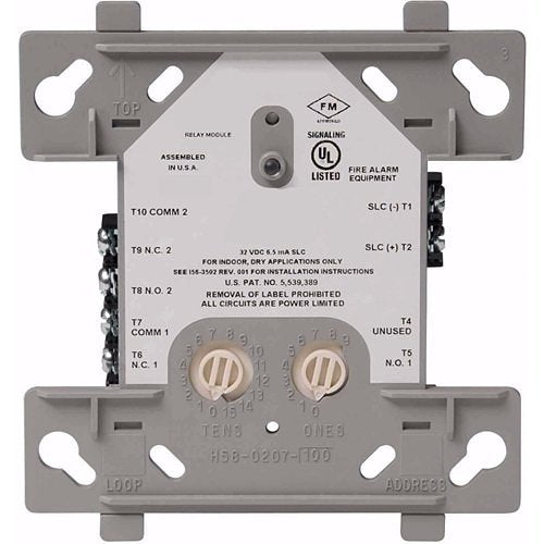 Fire-Lite CRF-300A Intelligent Addressable Relay Module with Form-C Dry Contacts