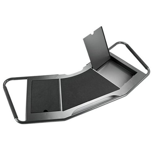 Chief FCA613B Fusion Large Height-Adjustable Accessory Shelf for Carts, TAA Compliant, Black