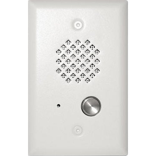 Viking E-40-WH 1-Gang Entry Compact Phone, Telephone Line Powered, White