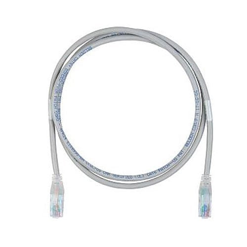 Belden C601109010 CAT6+ Patch Cord, Bonded-Pair, 24AWG Solid, CMR, T568A/B-T568A/B, 4-Pair, 10\', White Image of 7B-C60110902