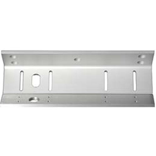 Alarm Controls AM6325 1/4" Adjustable Single Bracket for 1200 Series Single Magnetic Lock, 10-1/2" 2-5/16" 2-5/16", Clear Anodized