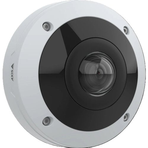 AXIS M4347-PLVE M43 Series 6MP Outdoor-Ready Panoramic Camera with 360° View and Audio Analytics, 1.7mm Fixed Lens, IR LEDs, IP66, IK10