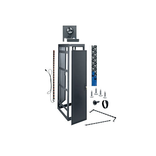 Middle Atlantic MRK-4431-AV MRK Pre-Configured AV Floor Standing Rack, 31\\" Depth Floor Standing Cabinet, 44U RMS