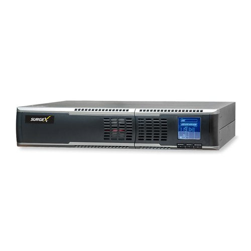 SurgeX UPS-1000-OL Online Double Conversion Standalone Battery Backup, (1) NEMA 5-15P Input Cord, 6\', 1000VA Online