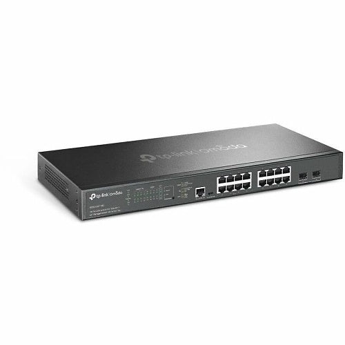 TP-Link SG3218XP-M2 Omada Access Pro 16-Port 2.5G and 2-Port 10GE SFP+ L2+ Managed Switch with 8-Port PoE+
