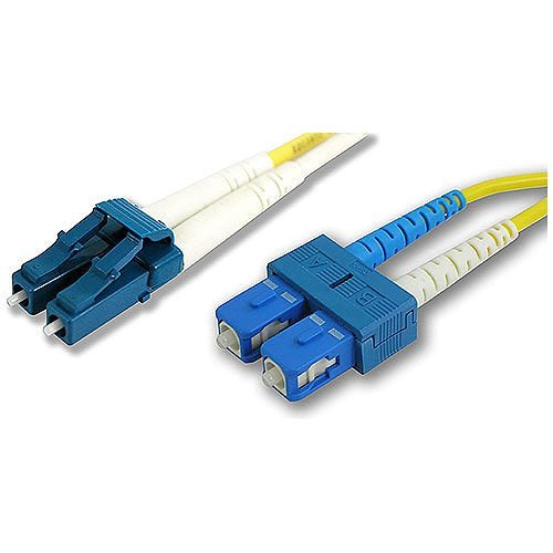 Lynn Electronics LCSCDUPSM-2M Fiber Optic Cable Connector, FOA SC-LC SM Duplex 002M