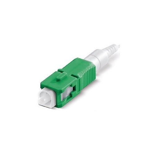 Signamax FPC-SCAU OS1/2 SC Connector, SM APC Flat Cut 250 / 900um Cable, Green