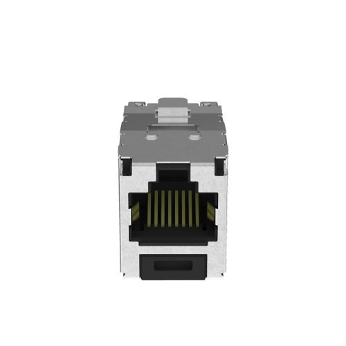 Panduit CJS6X88TGY Mini-Communication Module CAT6A Shielded 8 POS Keystone Jack