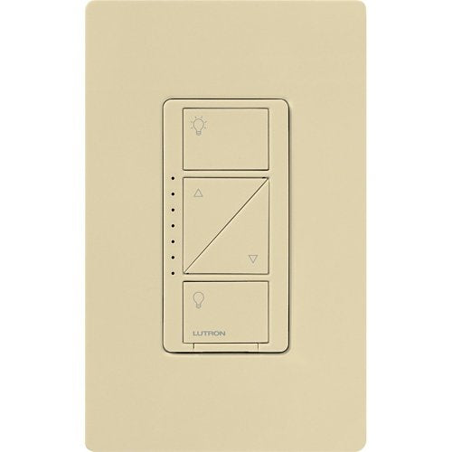 Lutron PD-6WCL-IV Caseta Wireless In-Wall Dimmer, Ivory Image of L1-PD6WCLIV