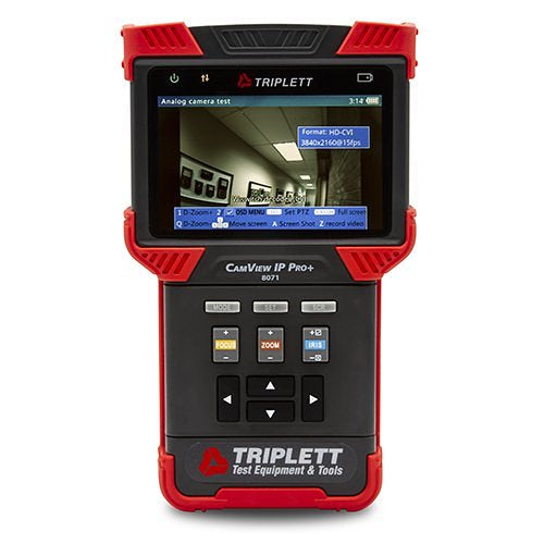 Triplett CamView IP Pro+ CCTV Test Meter Image of IU-8071