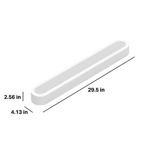 Sonos BMULTUS1 Beam Ultra Soundbar, Gen 2, White