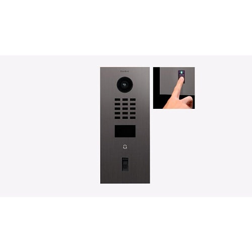 DoorBird D2101FV Fingerprint 50 IP Video Intercom, Black (BRSHTITAN.)