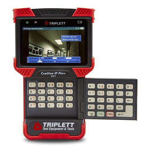Triplett 8071 Camview IP Pro+ IP and Analog CCTV Tester Meter