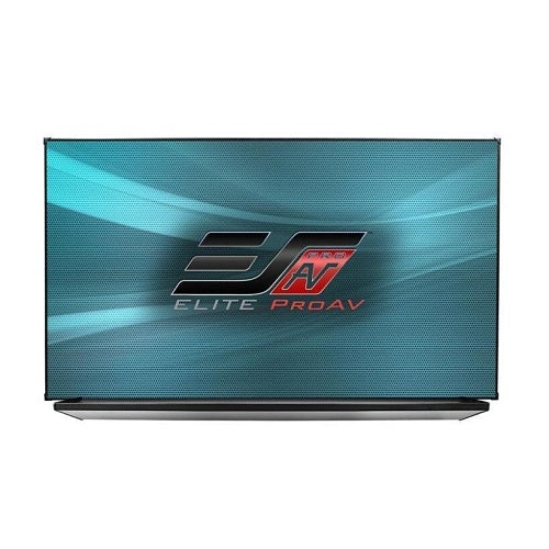 Elite Screens WB113XW2 113\\" WhiteBoardScreen Thin Edge Series, Non-Magnetic Version 2, 16:10