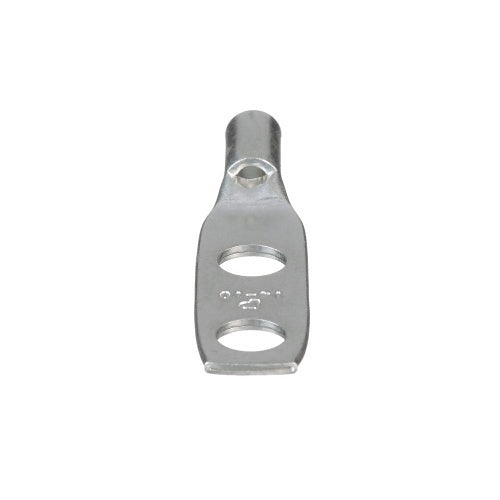 Panduit LCD10-14BNS-L Copper Compression Lug, 2 Hole, #10 AWG