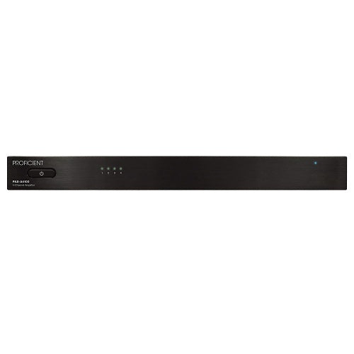 Proficient PAS-A4100 4-Channel Analog Filtering Amplifier, 100W