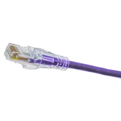 Hubbell HCL6AP07 NEXTSPEED Ascent Low Diameter CAT6 Patch Cord, 7\', Blue