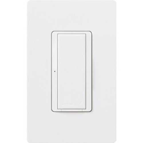 Lutron RRD-8ANS-BI RadioRA 8A Neutral Wire Electronic Switch, 120V, White