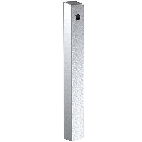 Pedestal Pro 64TOW-PAXT-15-304 Access Control Mounting Post, 47" Stainless Steel Bollard with Paxton Proximity Reader, Suitable for Marine Environments