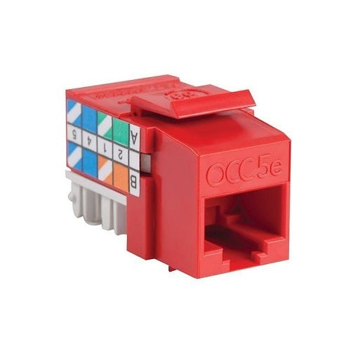 OCC KMJA5E5003 CAT5e Keystone Modular Jack