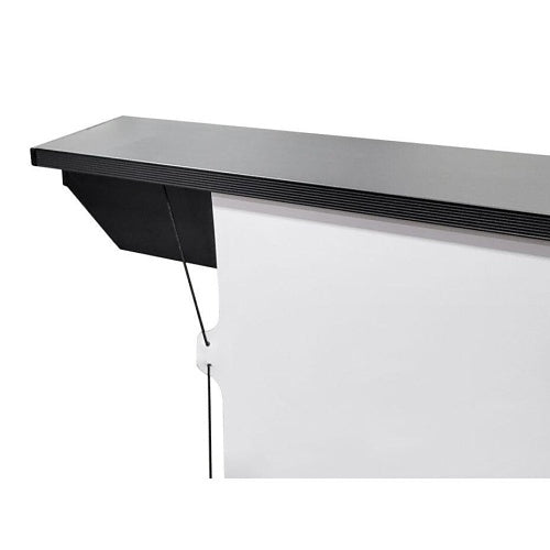 Elite Screens FTE122H3 Kestrel Tab-Tension 3 Series Electric Floor-Rising Projection Screen, CineWhite Screen Material, 122\\", Matte White