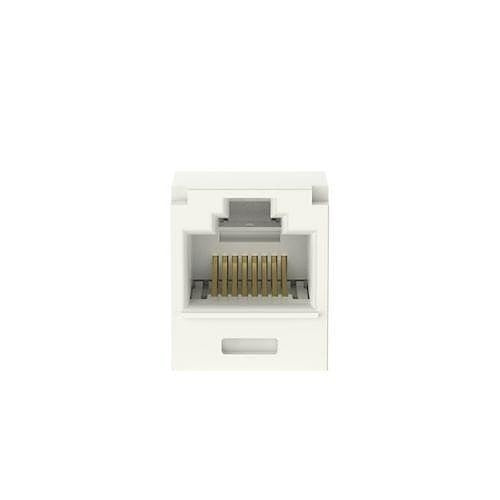 Panduit CJT6X88TGIW Keystone Jack, Mini-Com Module CAT6a 28/30AWG UTP, International White